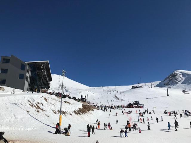 Plaza Guest House Με Tζάκι Arachova Esterno foto